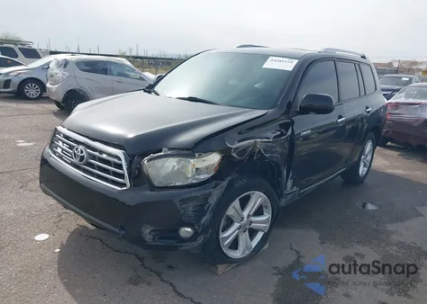 2008 Toyota Highlander Limited из США, поврежденный, VIN JTEES42A082091201